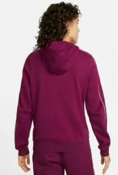 Реглан жіночий Nike Essential Millennium Flc Fz Hdy bordeaux/white Реглан жіночий Nike Essential Millennium Flc Fz Hdy bordeaux/white