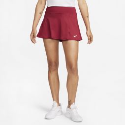 Теннисная юбка женская Nike Flouncy Skirt noble red/white
