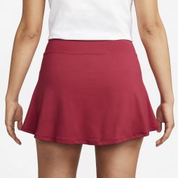Теннисная юбка женская Nike Flouncy Skirt noble red/white