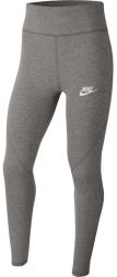 Легінси дитячі Nike Sportswear Favorites Graphix High-Waist Legging carbon heather/white Легінси дитячі Nike Sportswear Favorites Graphix High-Waist Legging carbon heather/white