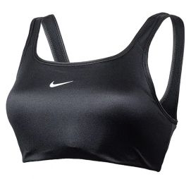 Топ женский Nike Swoosh Shine Bra black/white Топ женский Nike Swoosh Shine Bra black/white