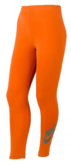 Легинсы детские Nike Sportswear Air Favorites Legging orange/grey