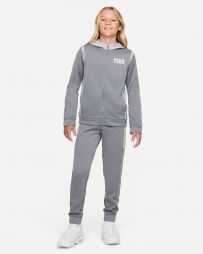 Спортивний костюм дитячий Nike Sportswear Poly Wvn Ovly Tracksuit smoke grey/white Спортивний костюм дитячий Nike Sportswear Poly Wvn Ovly Tracksuit smoke grey/white