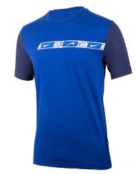 Футболка мужская Nike Sportswear Repeat T-Shirt blue/white