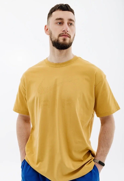 Футболка мужская Nike Nsw Air T-Shirt yellow