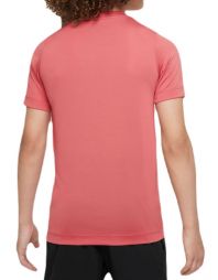 Тенісна футболка дитяча Nike Rafa T-Shirt adobe/black Тенісна футболка дитяча Nike Rafa T-Shirt adobe/black