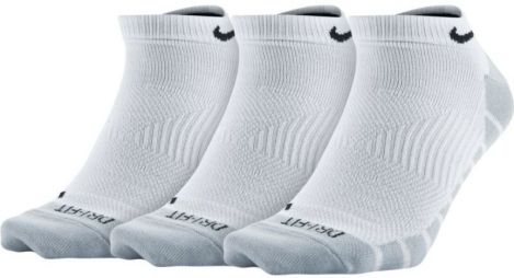 Nike Dry Lightweight No Show 3 pack/white
