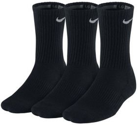 Nike Performance Cotton Cushioned Crew 3-pack/black Nike Performance Cotton Cushioned Crew 3-pack/black