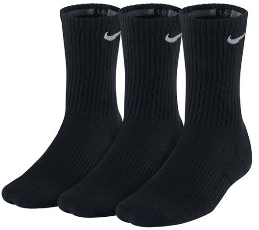Nike Performance Cotton Cushioned Crew 3-pack/black