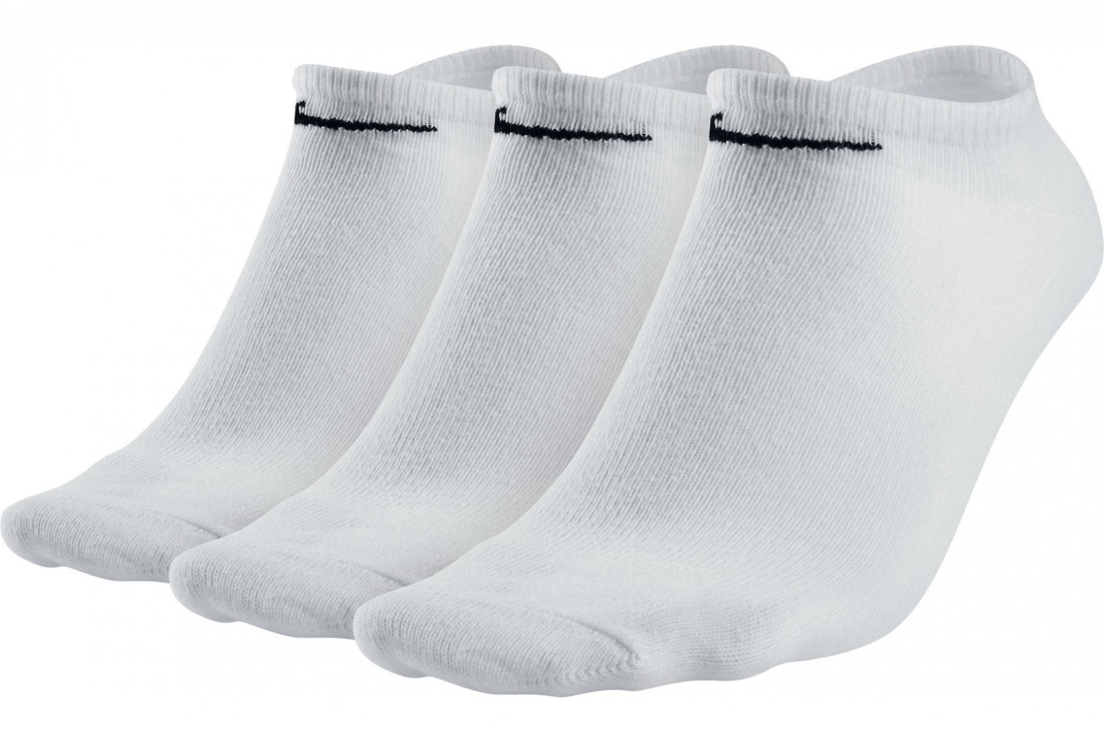 Nike Value Cotton Lightweight No Show 3-pack/white