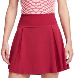 Теннисная юбка женская Nike Court Advantage Club Skirt noble red/black