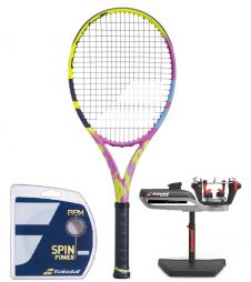 Тенісна ракетка Babolat Pure Aero RAFA Origin yellow/pink/blue Тенісна ракетка Babolat Pure Aero RAFA Origin yellow/pink/blue