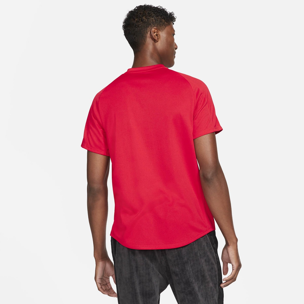 Тенісна футболка чоловіча Nike Court Victory Crew university red/white