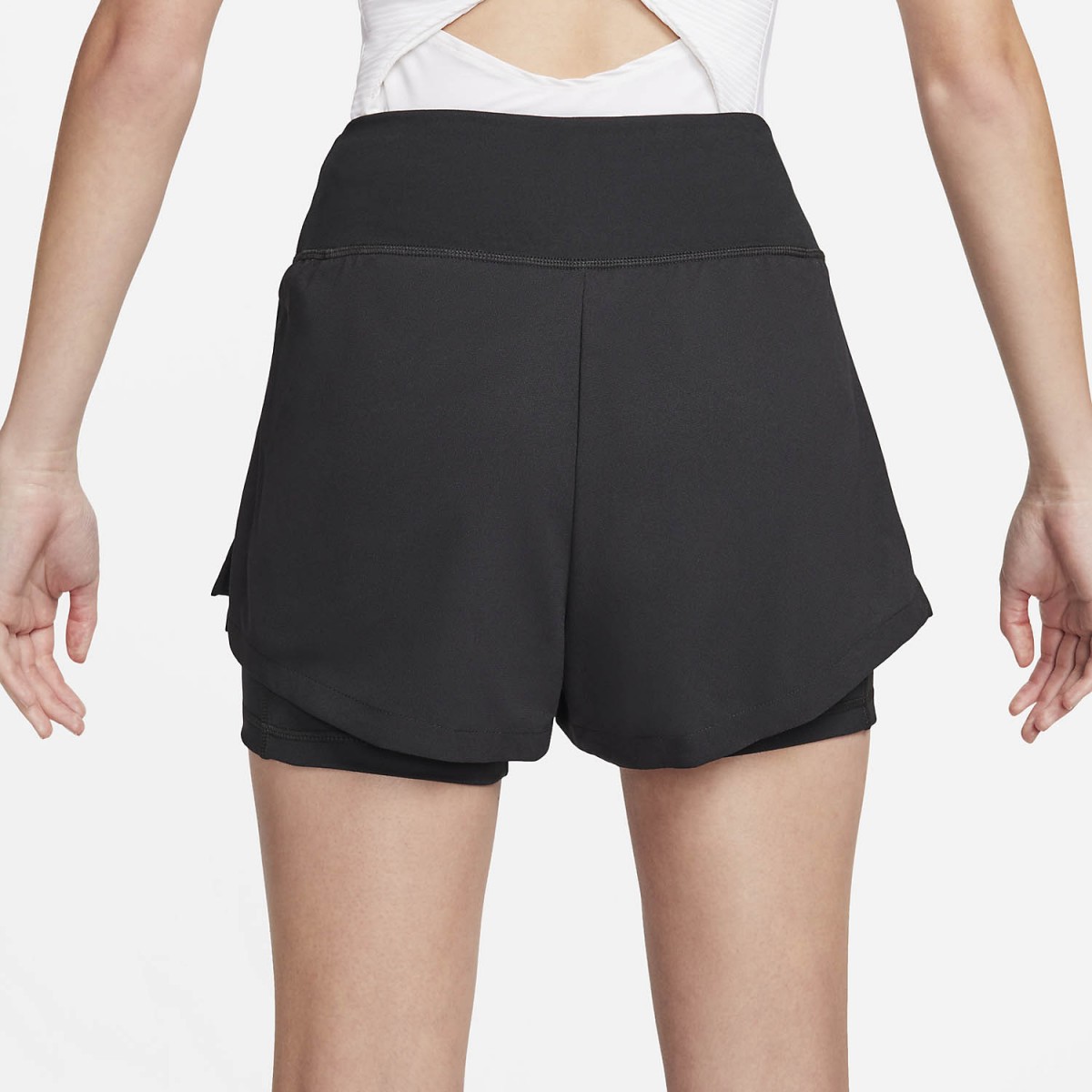 Тенісні шорти жіночі Nike Court Advantage 2in Short black/white