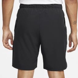Тенісні шорти чоловічі Nike Court Advantage 9 Tennis Short black/black/white Тенісні шорти чоловічі Nike Court Advantage 9 Tennis Short black/black/white