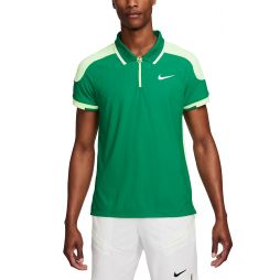 Тенісна футболка чоловіча Nike Court Slam ADV Tennis Polo malachite/barely volt/coconut milk/white Тенісна футболка чоловіча Nike Court Slam ADV Tennis Polo malachite/barely volt/coconut milk/white