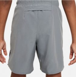 Тенісні шорти дитячі Nike Challenger Short smoke grey/black Тенісні шорти дитячі Nike Challenger Short smoke grey/black