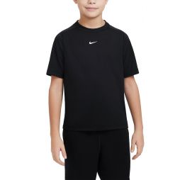 Тенісна футболка дитяча Nike Multi T-Shirt Boy black/white Тенісна футболка дитяча Nike Multi T-Shirt Boy black/white