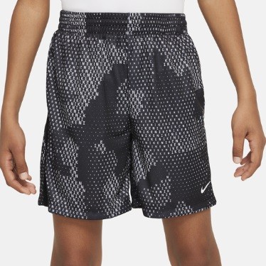 Тенісні шорти дитячі Nike Performance Print Short black/white