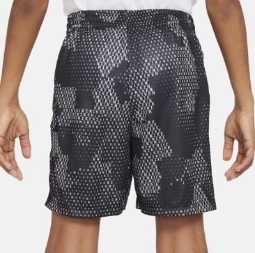 Теннисные шорты детские Nike Performance Print Short black/white