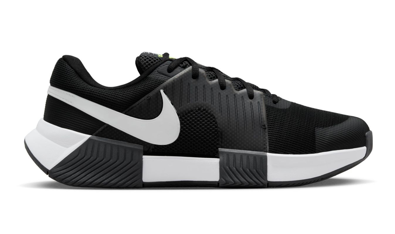Теннисные кроссовки мужские Nike Zoom GP Challenge 1 black/white/black