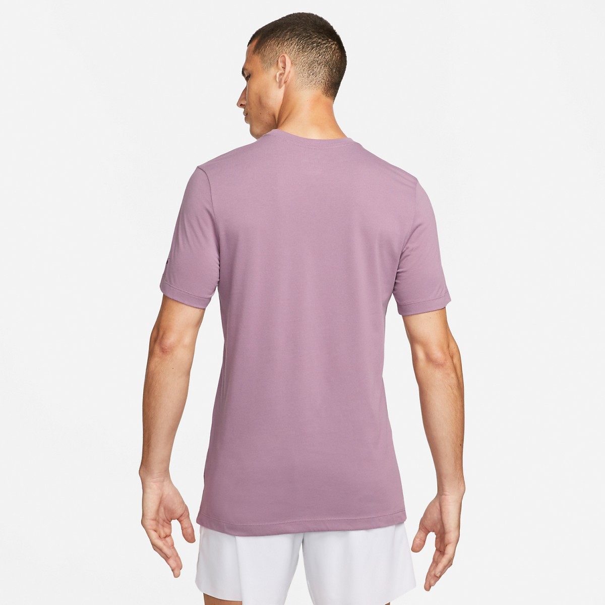 Теннисная футболка мужская Nike Rafa Tennis T-Shirt violet dust