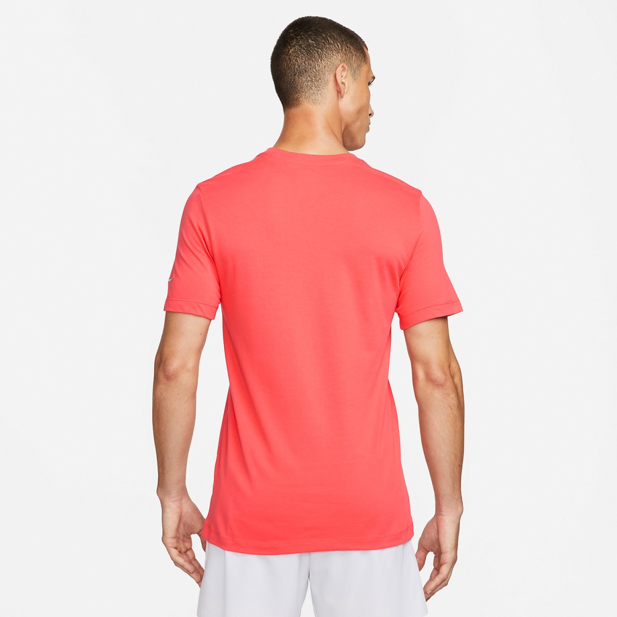Теннисная футболка мужская Nike Rafa Tennis T-Shirt ember glow