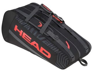 Теннисная сумка Head Base Racquet Bag M black/orange Теннисная сумка Head Base Racquet Bag M black/orange
