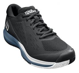 Теннисные кроссовки мужские Wilson Rush Pro Ace black/china blue/white Теннисные кроссовки мужские Wilson Rush Pro Ace black/china blue/white