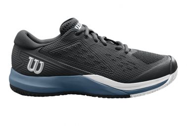 Теннисные кроссовки мужские Wilson Rush Pro Ace black/china blue/white Теннисные кроссовки мужские Wilson Rush Pro Ace black/china blue/white