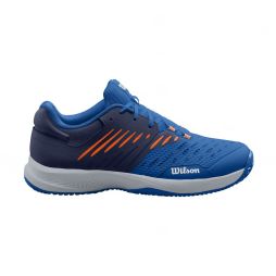 Теннисные кроссовки мужские Wilson Kaos Comp 3.0 classic blue/peacoat/orange tiger Теннисные кроссовки мужские Wilson Kaos Comp 3.0 classic blue/peacoat/orange tiger