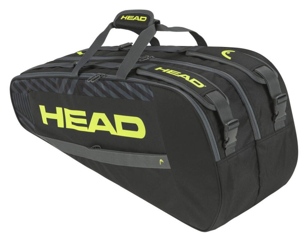 Теннисная сумка Head Base Racquet Bag M black/neon yellow