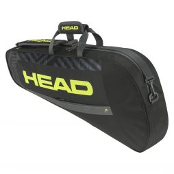 Теннисная сумка Head Base Racquet Bag S black/neon yellow Теннисная сумка Head Base Racquet Bag S black/neon yellow