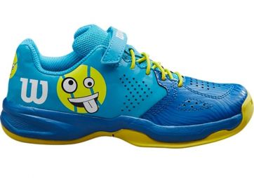 Детские теннисные кроссовки Wilson Kaos Emo vivid blue/classic blue Детские теннисные кроссовки Wilson Kaos Emo vivid blue/classic blue
