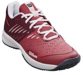 Тенісні кросівки жіночі Wilson Kaos Comp 3.0 earth red/fig/silver pink Тенісні кросівки жіночі Wilson Kaos Comp 3.0 earth red/fig/silver pink