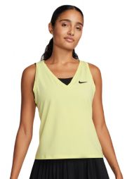Теннисная майка женская Nike Court Victory Tank luminous green/black