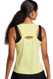 Теннисная майка женская Nike Court Victory Tank luminous green/black
