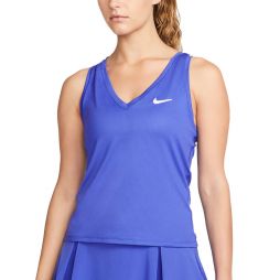 Тенісна майка жіноча Nike Court Victory Tank lapis/white Тенісна майка жіноча Nike Court Victory Tank lapis/white