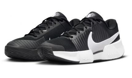 Тенісні кросівки чоловічі Nike Zoom GP Challenge Pro black/white/black Тенісні кросівки чоловічі Nike Zoom GP Challenge Pro black/white/black