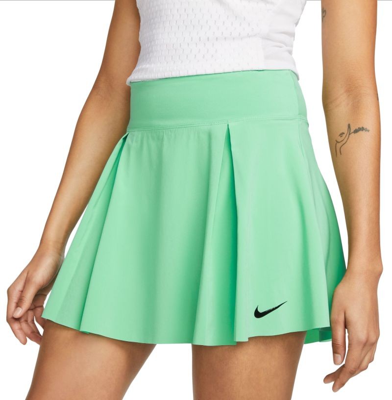 Теннисная юбка женская Nike Court Advantage Club Skirt spring green/black