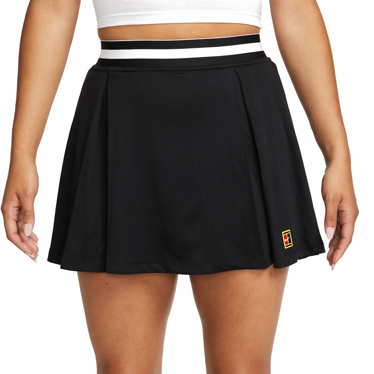Тенісна спідничка жіноча Nike Court Heritage Tennis Skirt black