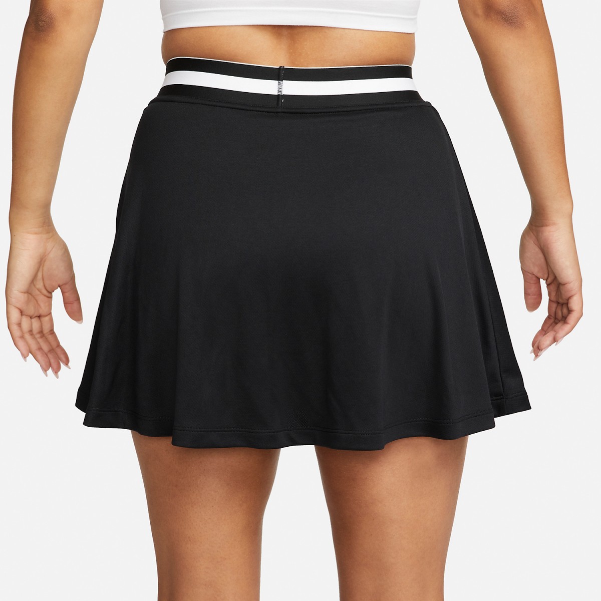 Теннисная юбка женская Nike Court Heritage Tennis Skirt black