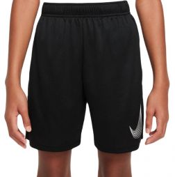 Тенісні шорти дитячі Nike Boys Short black/white Тенісні шорти дитячі Nike Boys Short black/white