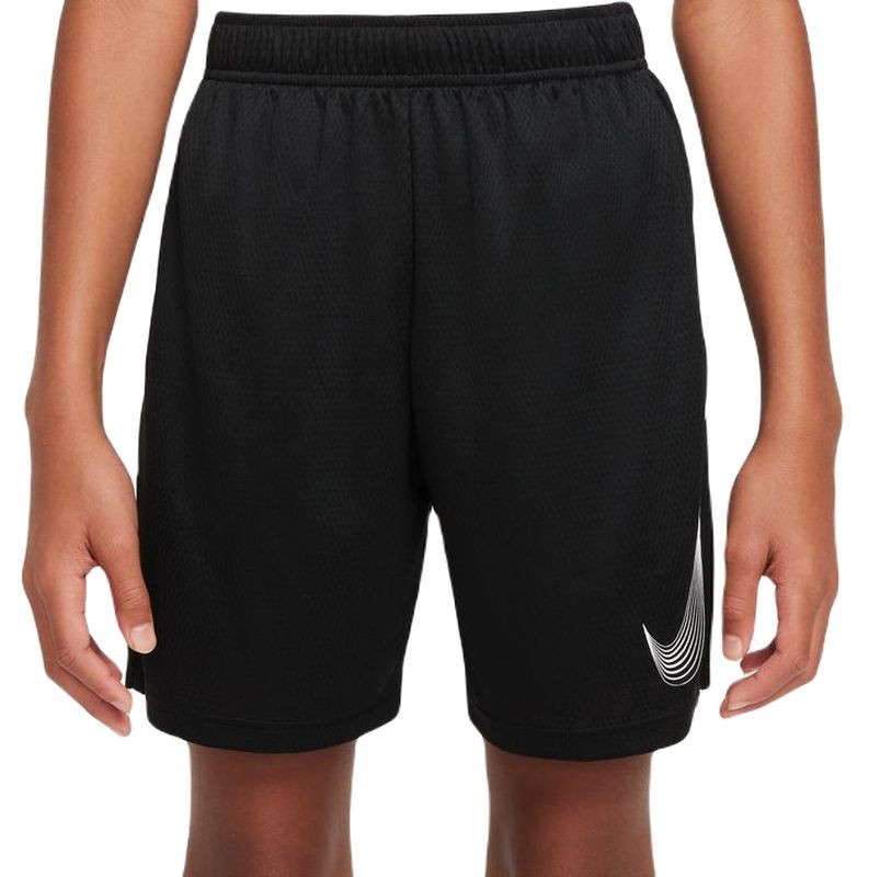 Теннисные шорты детские Nike Boys Short black/white