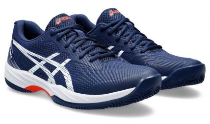 Теннисные кроссовки мужские Asics Gel-Game 9 Грунт blue expanse/white Теннисные кроссовки мужские Asics Gel-Game 9 Грунт blue expanse/white