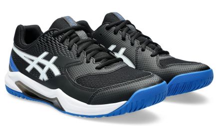 Теннисные кроссовки мужские Asics Gel-Dedicate 8 black/tuna blue Теннисные кроссовки мужские Asics Gel-Dedicate 8 black/tuna blue
