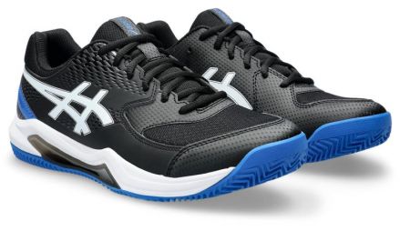 Теннисные кроссовки мужские Asics Gel-Dedicate 8 Грунт black/tuna blue Теннисные кроссовки мужские Asics Gel-Dedicate 8 Грунт black/tuna blue