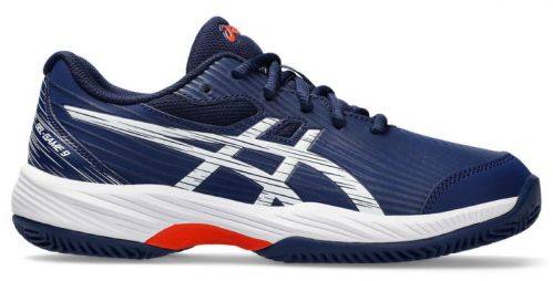 Детские теннисные кроссовки Asics Gel-Game 9 GS blue expanse/white Детские теннисные кроссовки Asics Gel-Game 9 GS blue expanse/white