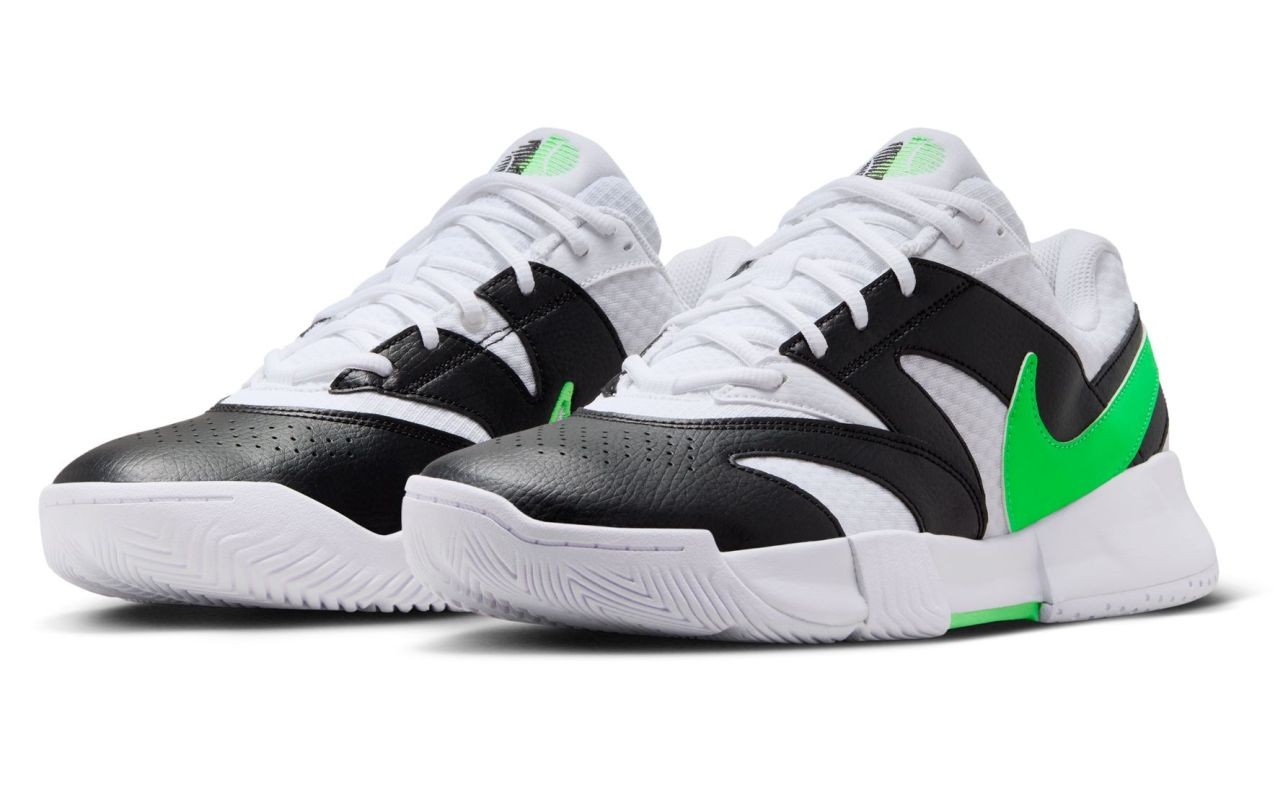 Теннисные кроссовки мужские Nike Court Lite 4 white/poison green/black