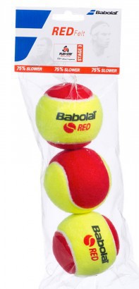 М'ячі для тенісу Babolat Red Felt 3-Ball